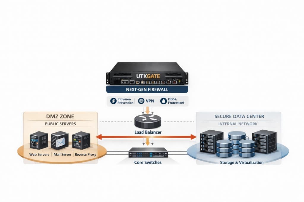 Data center & edge firewall deployment