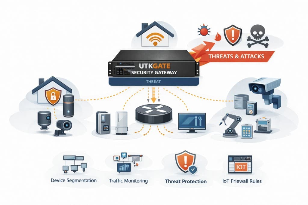 IoT and industrial edge security gateway