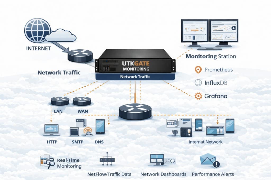 VLAN segmentation and monitoring for industrial networks