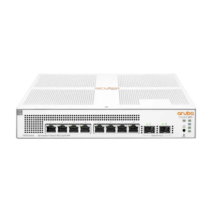 Aruba Instant On 1930 8G Class 4 PoE 2SFP 124W Switch