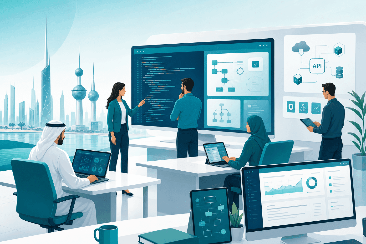 Website design and development in Kuwait by UltraTech