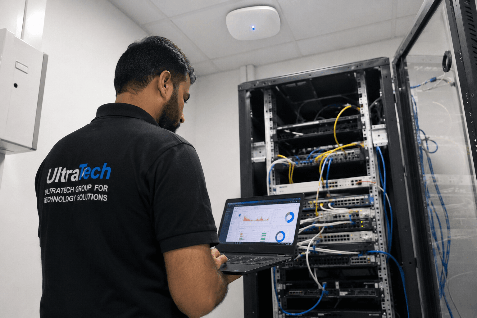 Enterprise WiFi Network Upgrade for a Multi-Floor Commercial Facility in Kuwait