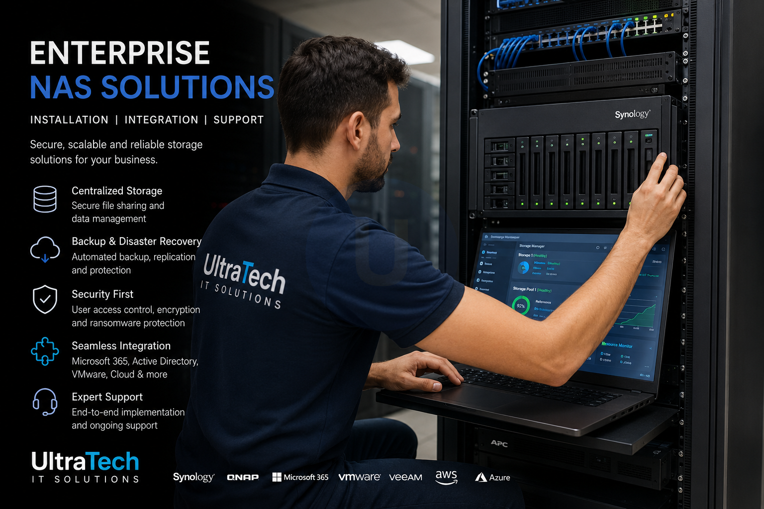 Enterprise NAS Storage, Deployment & Integration Services