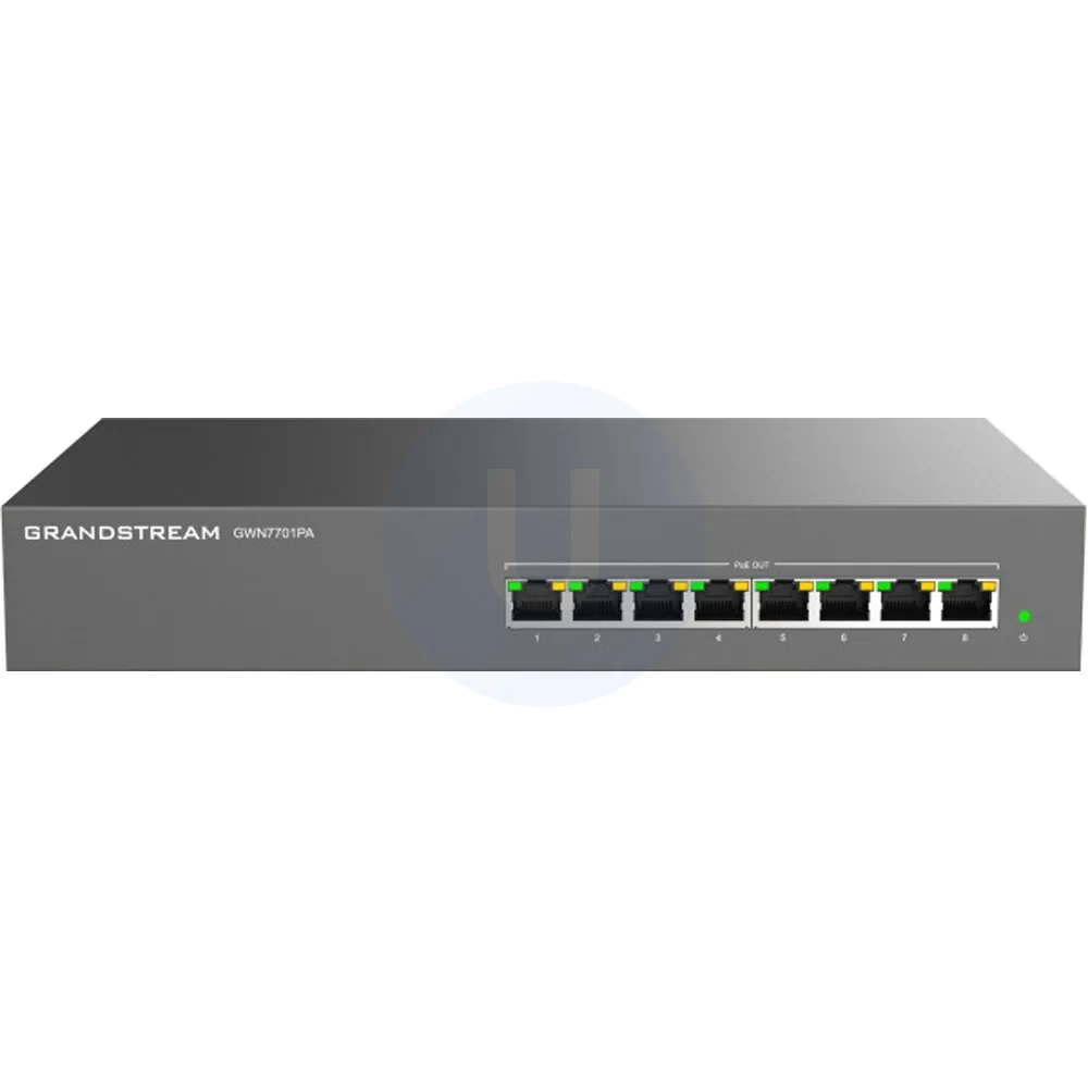 Grandstream GWN7701PA 8-Port Full-PoE Gigabit Switch