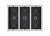 MD06/MD12 in wall box(three module)