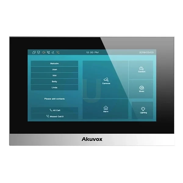 Akuvox C313W-2 7-Inch 2-Wire Wi-Fi Indoor Monitor
