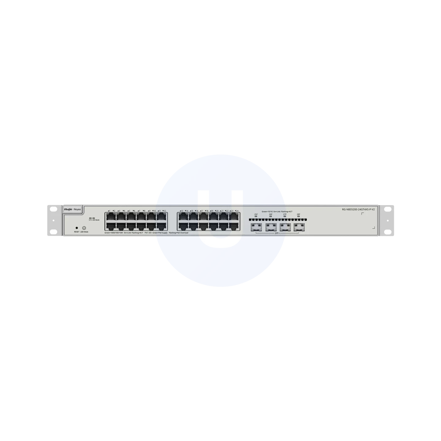 Ruijie Reeye RG-NBS5200-24GT4XS-P-V2 24-Port Layer 3 PoE Switch - Image 5