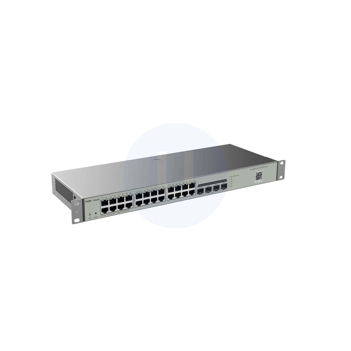Ruijie Reeye RG-NBS3100-24GT4SFP-V2 24-Port Gigabit L2 Switch with 4×1G Uplinks - Image 2