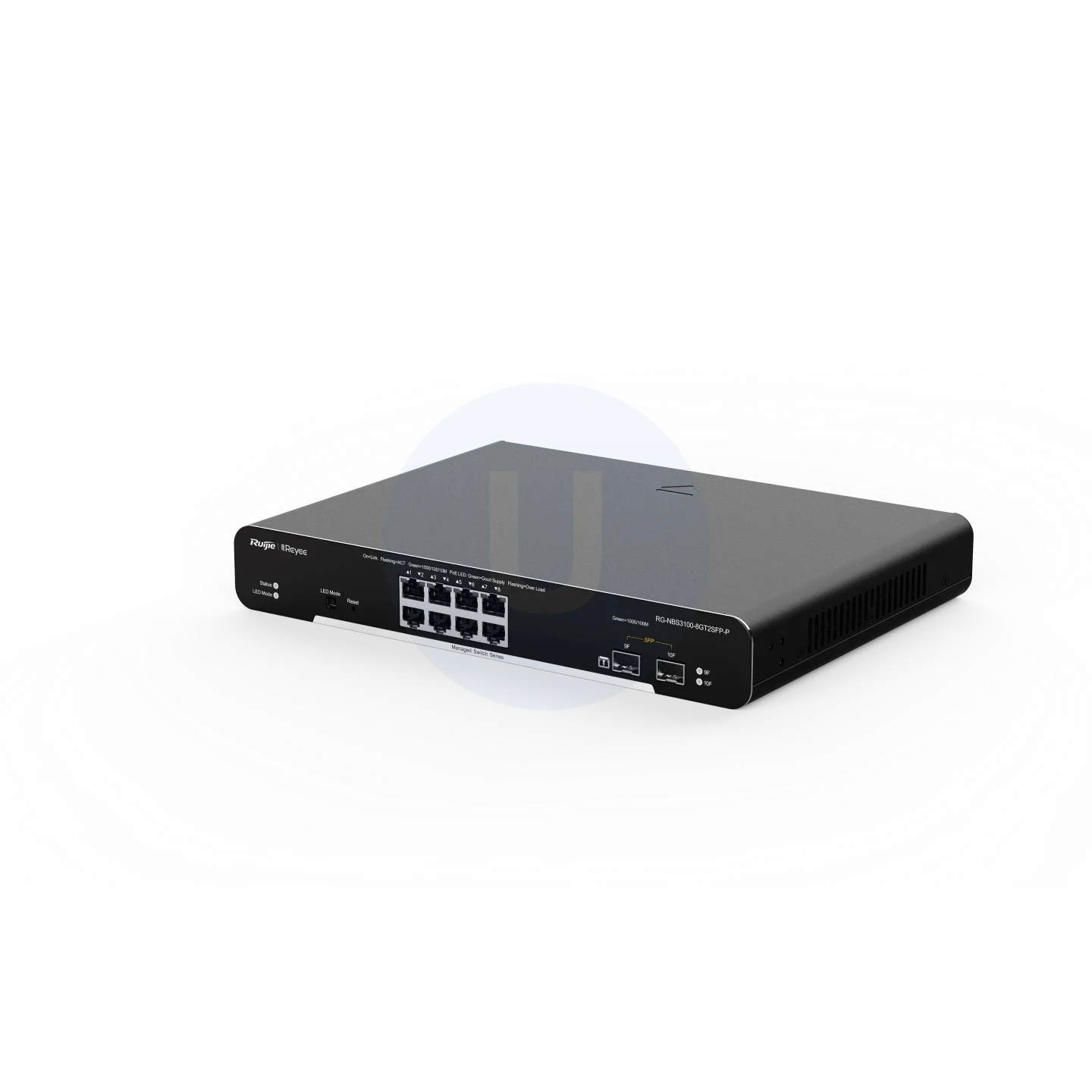 Ruijie Reeye RG-NBS3100-8GT2SFP-P 10-Port Gigabit L2 PoE Switch with 2×1G Uplinks - Image 2