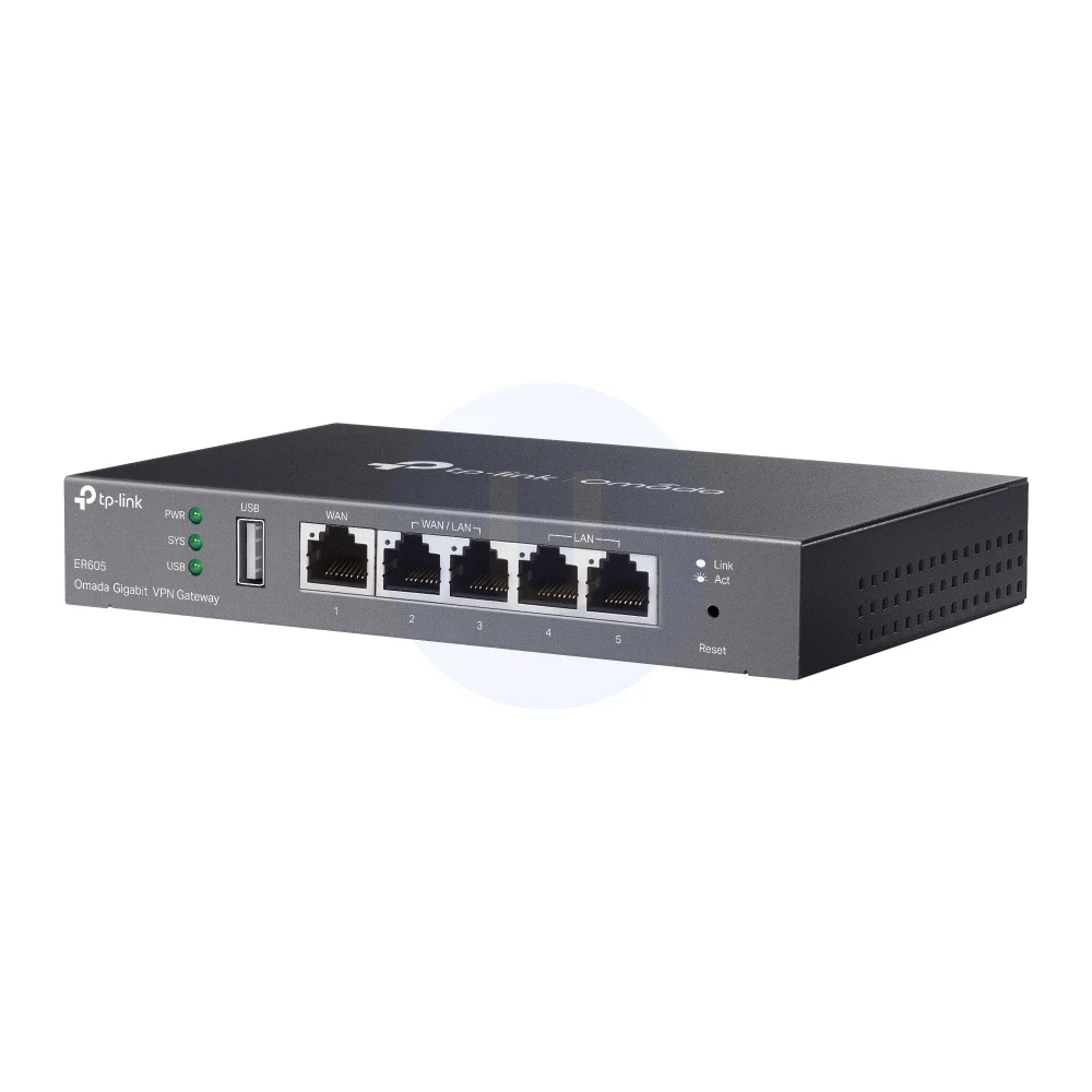 TP-Link ER605 SafeStream Gigabit Multi-WAN VPN Router - Image 3