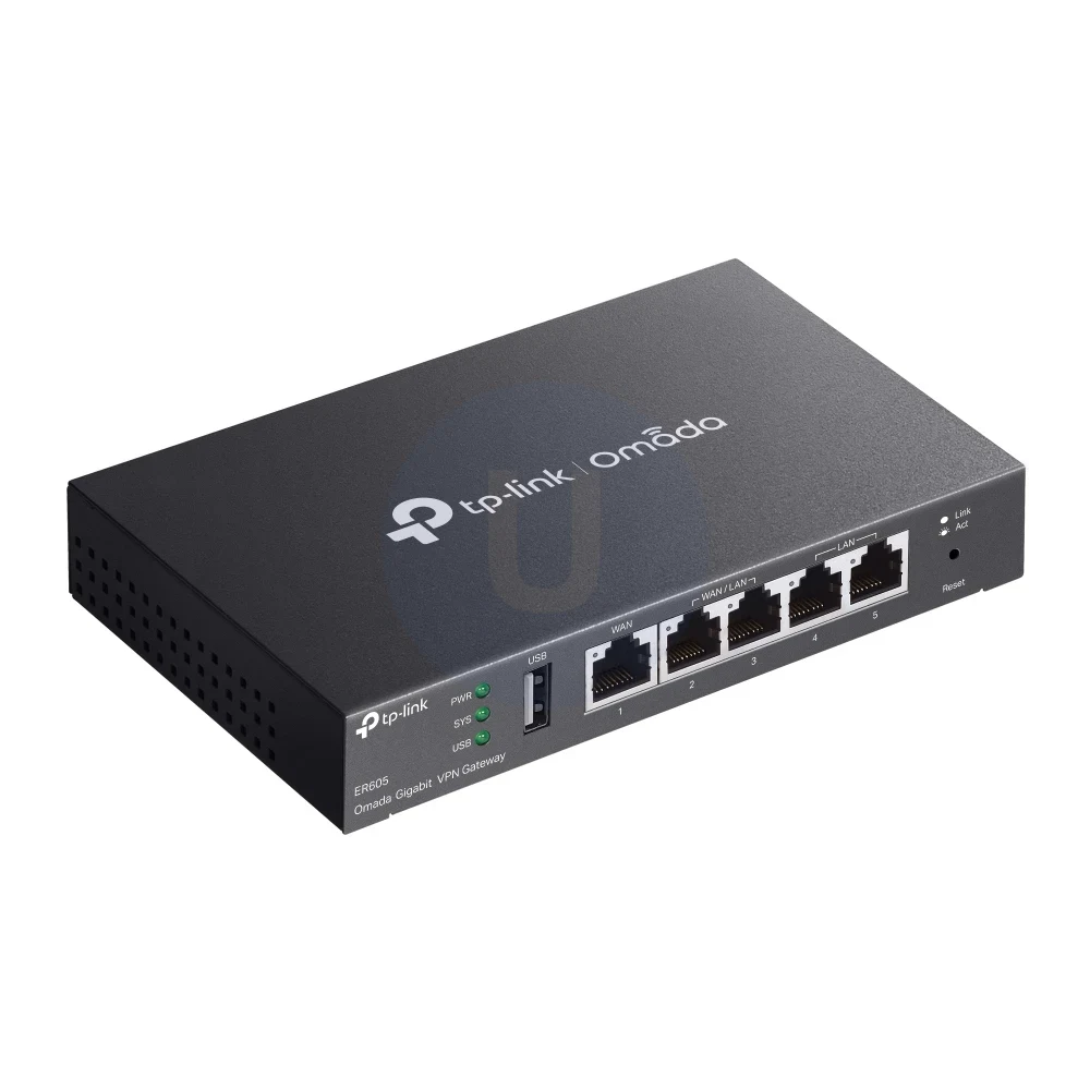 TP-Link ER605 SafeStream Gigabit Multi-WAN VPN Router - Image 2