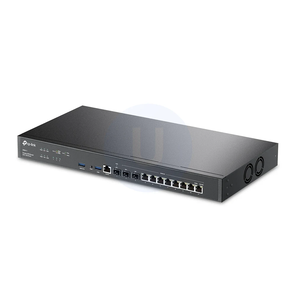 TP-Link ER8411 SafeStream Enterprise Multi-WAN VPN Router - Image 2