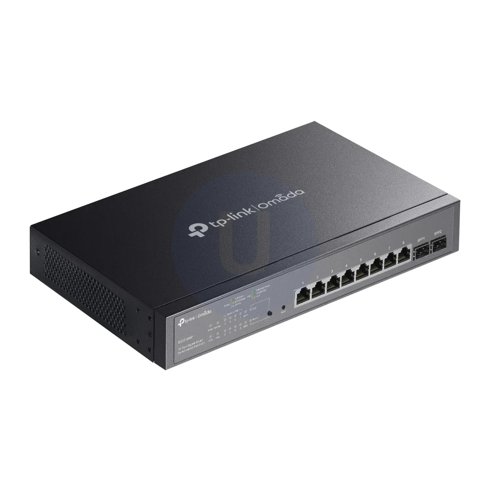 TP-Link SG2210MP Omada 10-Port Gigabit Smart Switch with 8-Port PoE+ - Image 3