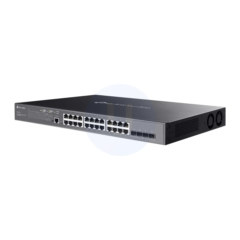 TP-Link SG3428MP Omada 28-Port Gigabit L2+ Managed Switch with 24-Port PoE+ - Image 2