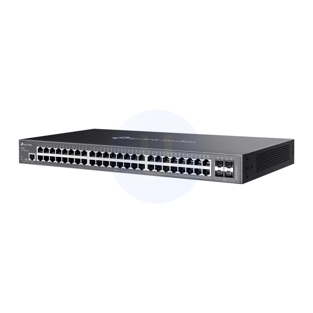 TP-Link SG3452 Omada 48-Port Gigabit L2+ Managed Switch with 4 SFP Slots - Image 2