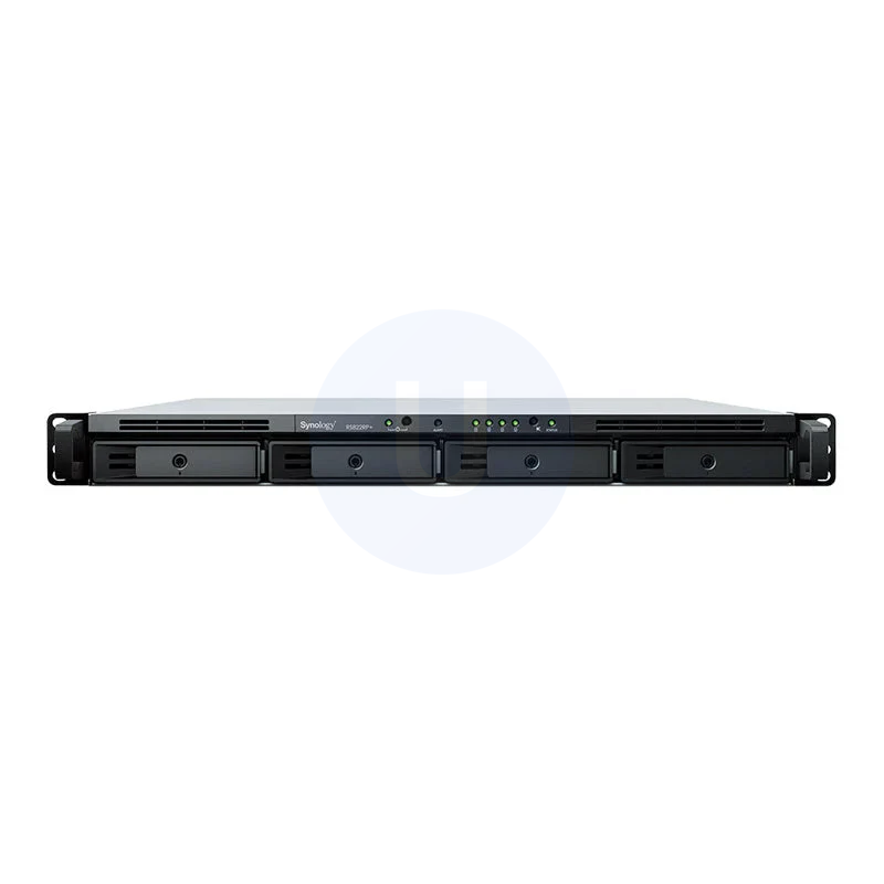 Synology RackStation RS822RP+ 4-Bay Rackmount NAS with Redundant Power Supply