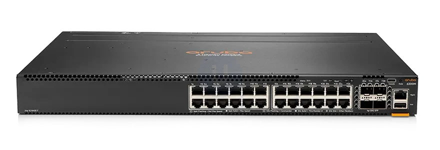 Aruba CX 6300 24-Port SFP+ Switch