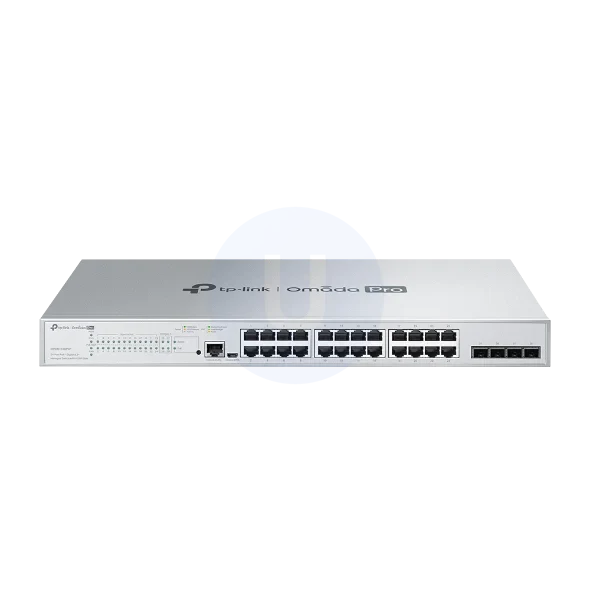 TP-Link Omada Pro S5500-24GP4F 24-Port PoE+ Gigabit L2+ Managed Switch with 4 SFP Slots