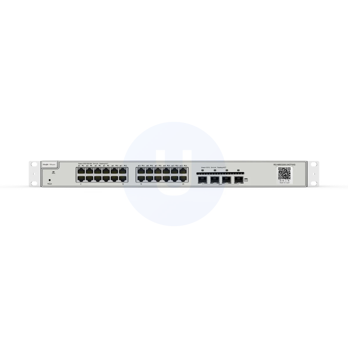 Ruijie Reeye RG-NBS3200-24GT4XS 24-Port Gigabit L2+ Switch with 4×10G Uplinks