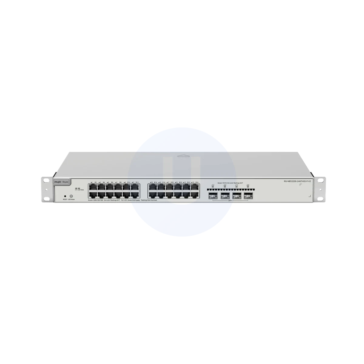 Ruijie Reeye RG-NBS3200-24GT4XS-P-V2 24-Port Gigabit L2+ PoE Switch with 4×10G Uplinks