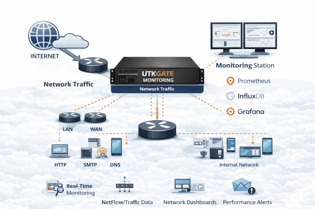 VLAN segmentation and monitoring for industrial networks